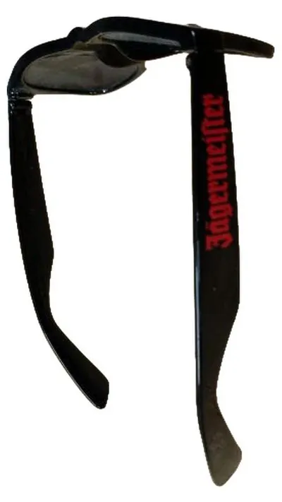 Jägermeister Sonnenbrille Herren Casual Streetwear Schwarz