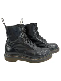 Dr. Martens 1460 Damen Stiefelette Gr. 37 Schwarz Streetwear Boots Leder 1