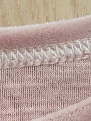 Numoco Damen Freizeitkleid Samtoptik Rosa Gr. XS 34 Velour