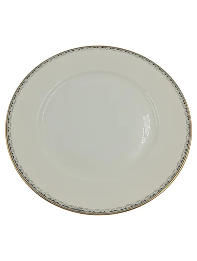 Eschenbach Bavaria Elfenbein Porzellan Suppenteller Gold Rand 20 cm