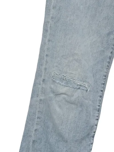 7 For All Mankind Destroyed Jeans Damen W28 Used Look Blau Streetwear