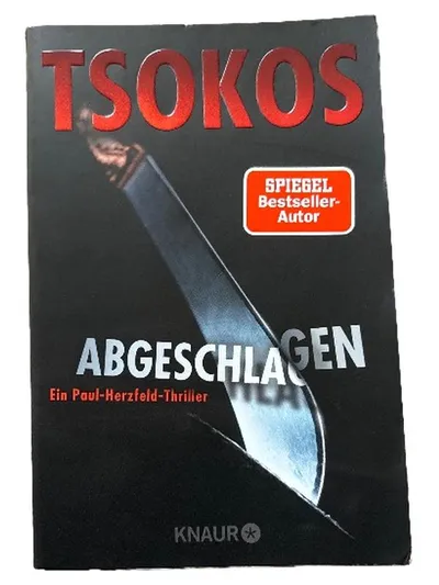 Tsokos Abgeschlagen Paul-Herzfeld-Thriller Knaur Taschenbuch