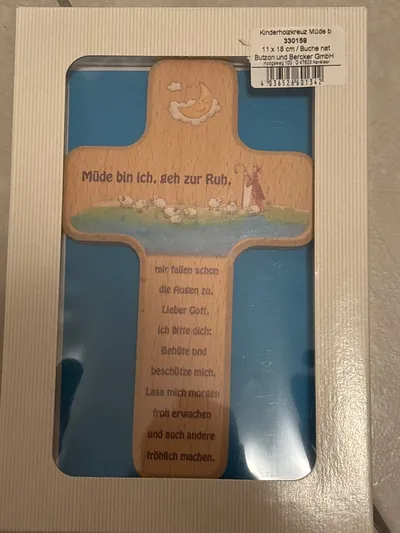 Butzon & Bercker Betthimmel Kinder Mehrfarbig Tiermotive Schriftzug