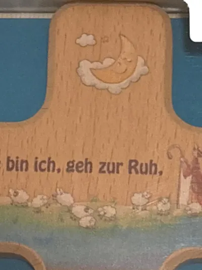 Butzon & Bercker Betthimmel Kinder Mehrfarbig Tiermotive Schriftzug