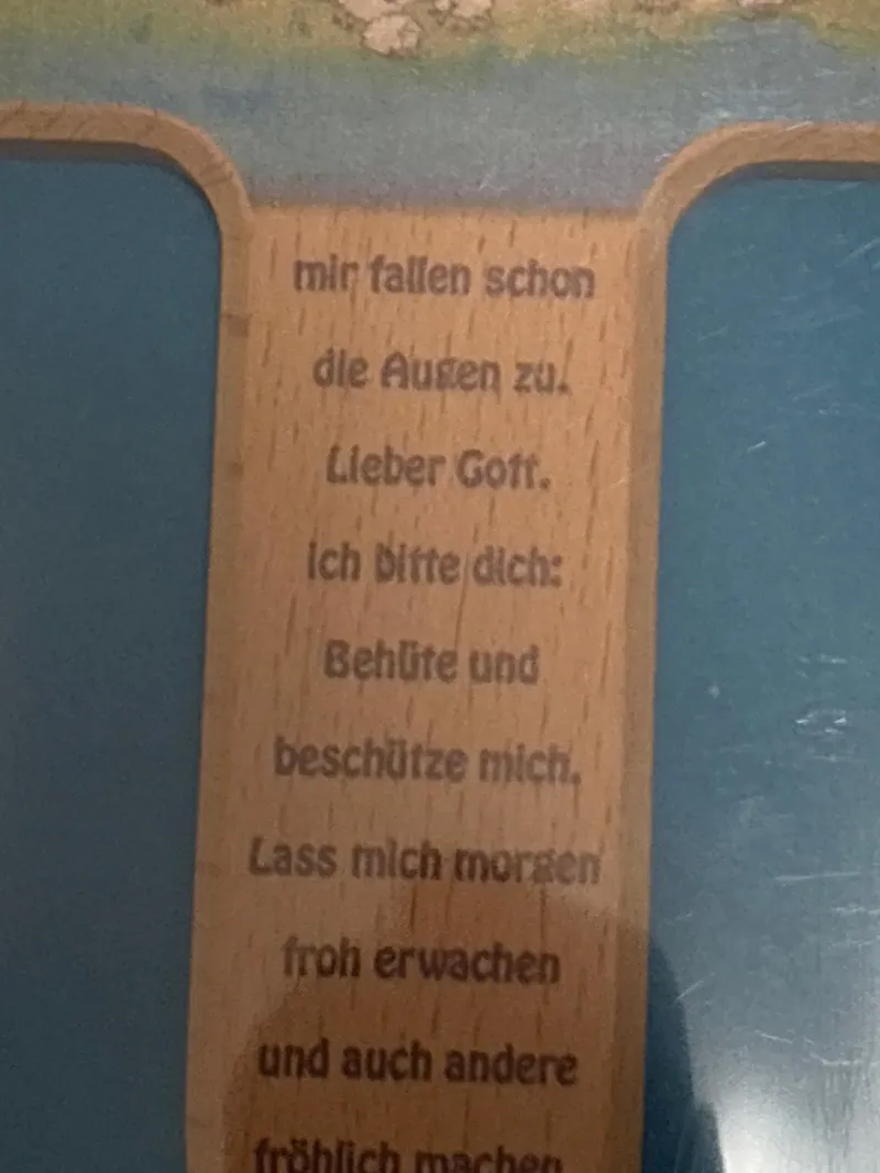 Butzon & Bercker Betthimmel Kinder Mehrfarbig Tiermotive Schriftzug 3