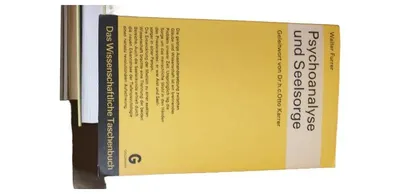 Goldmann Psychoanalyse und Seelsorge Walter Furrer Wissenschaft Taschenbuch