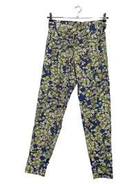 Candice Cooper Damen Stoffhose Gr. 38 Mehrfarbig Floral Feminin 1