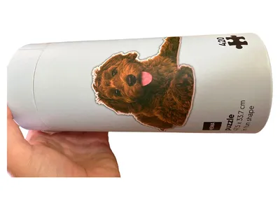 HEMA Puzzle Hundewelpe Labradoodle 420 Teile 47,5 x 33,7 cm NEU