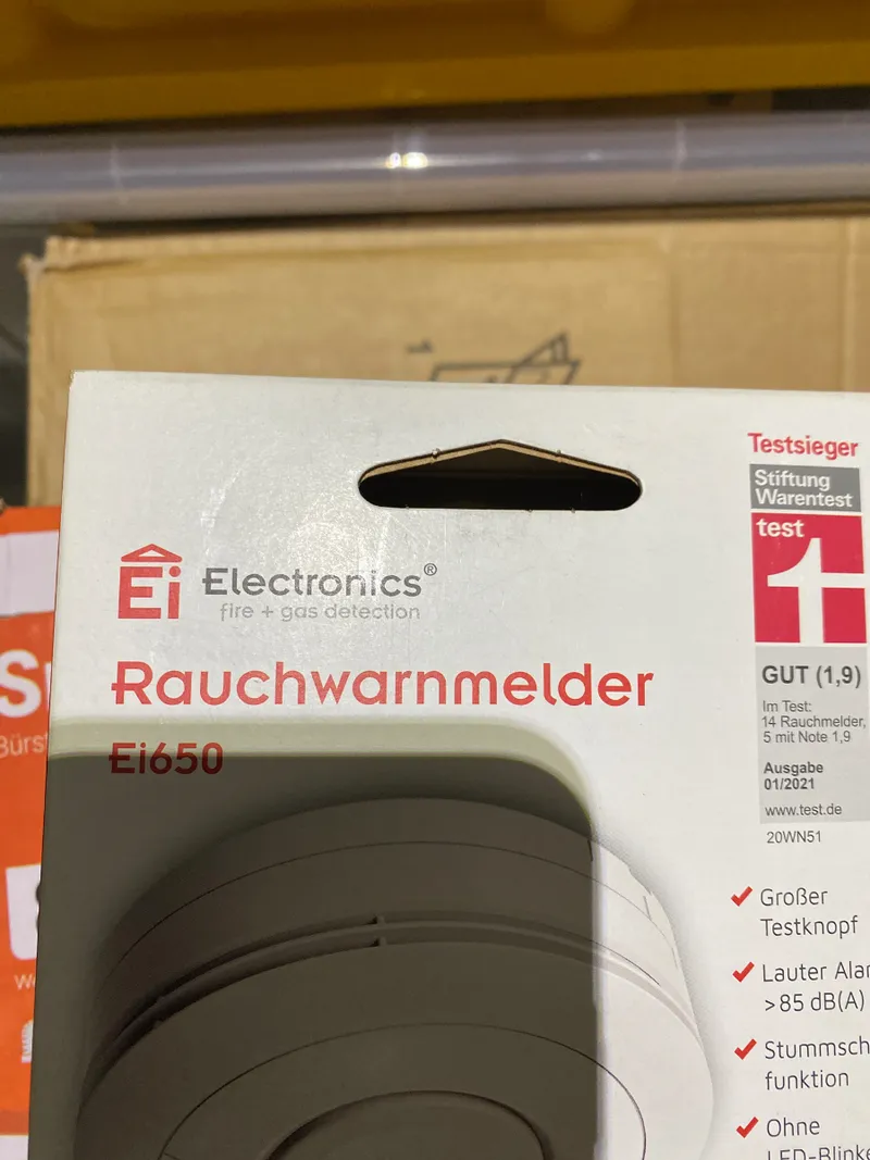 Ei Electronics Ei650 Rauchmelder 10 Jahre Batterie Weiß 4
