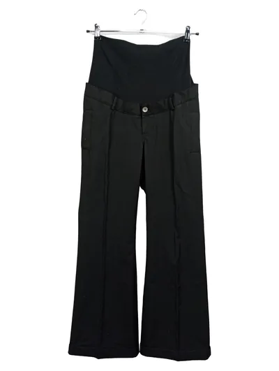ESPRIT MATERNITY Damen Umstandshose Gr. 36 Schwarz Basic Bootcut