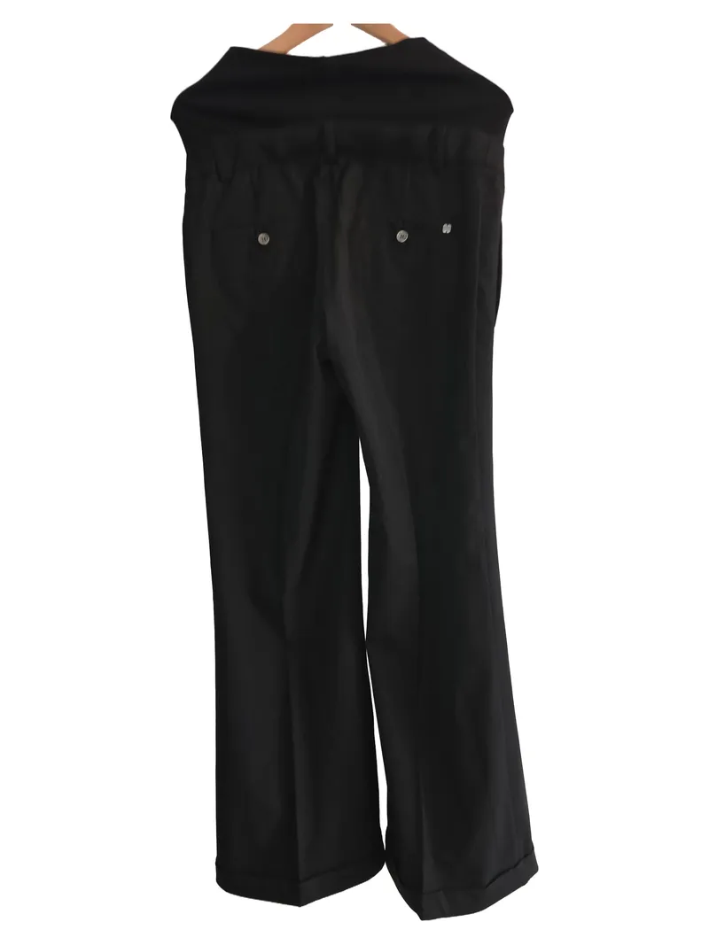 ESPRIT MATERNITY Damen Umstandshose Gr. 36 Schwarz Basic Bootcut 2