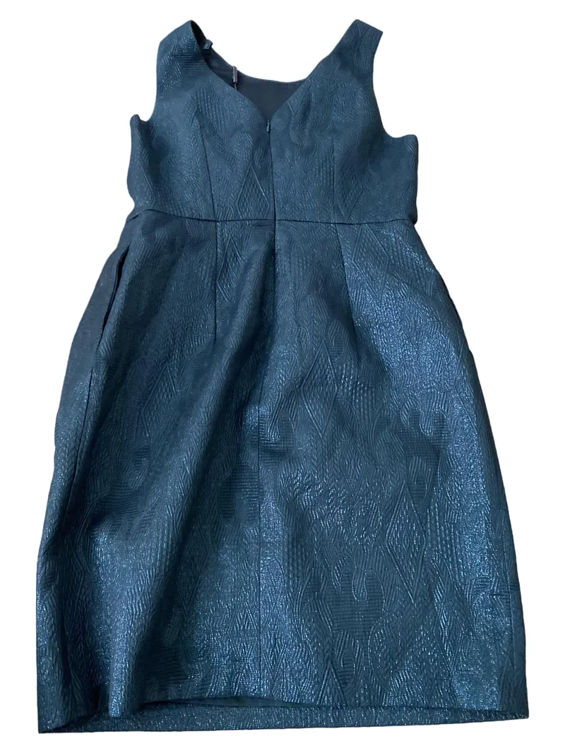 Darling Damen Festliches Kleid Gr. 38/M Schwarz Elegant Geometrisch 2