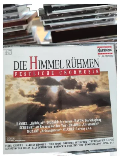 Capriccio Festliche Chormusik CD Händel Mozart Haydn Schubert Brahms