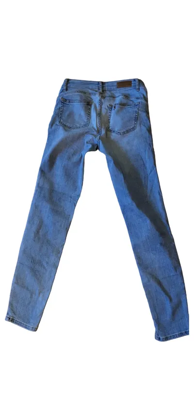 LIU JO Damen Skinny Jeans Hellblau W27 L30 Stretch Slim Fit