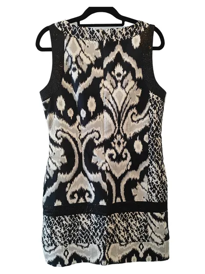 Desigual Damen Freizeitkleid Gr. 38 Modern Mehrfarbig Polyester