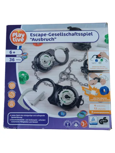 Playtive Escape-Gesellschaftsspiel Ausbruch Geschicklichkeitsspiel Kinder