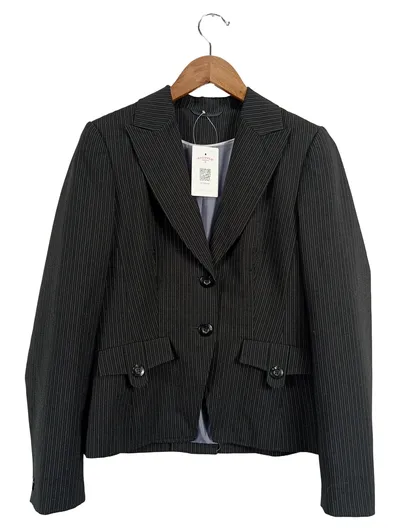 Dorothy Perkins Damen Blazer Gr. 38 Schwarz Business Gestreift Elegant