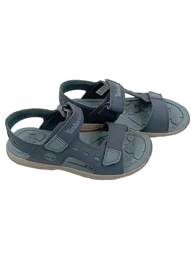 Timberland Sandalen Kinder Gr. 37 Blau Klettverschluss Outdoor