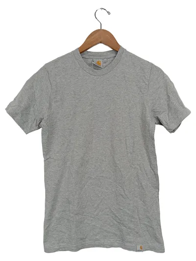 Carhartt Damen T-Shirt XS 34 Grau Casual Basic Shirt