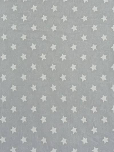 ALVI Baby Schlafsack Gr. 74 Sterne Grau Weiß Babyschlafsack