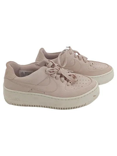 Nike Air Force 1 Damen Sneaker Low Rosa Gr. 37.5 Freizeit Schuhe
