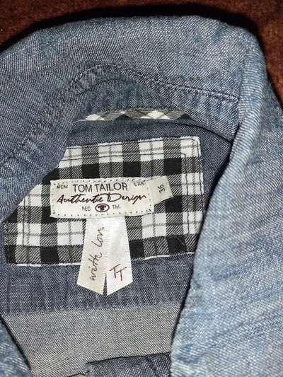 TOM TAILOR Damen Jeanskleid Gr. 36 S Blau Casual Baumwolle Midikleid