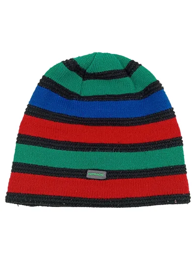 KOPFSACHE Mütze gestreift Mehrfarbig Beanie Freizeit