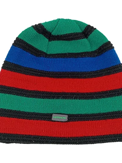 KOPFSACHE Mütze gestreift Mehrfarbig Beanie Freizeit