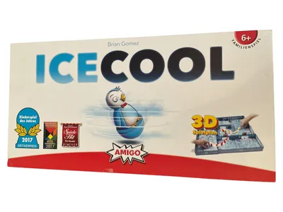 Amigo ICECOOL Familienspiel Geschicklichkeitsspiel Kinderspiel des Jahres 6+