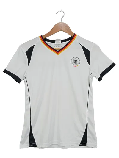 DFB Deutschland Fußball Trikot Kinder Weiß Gr. 146/152 Heimtrikot 2016