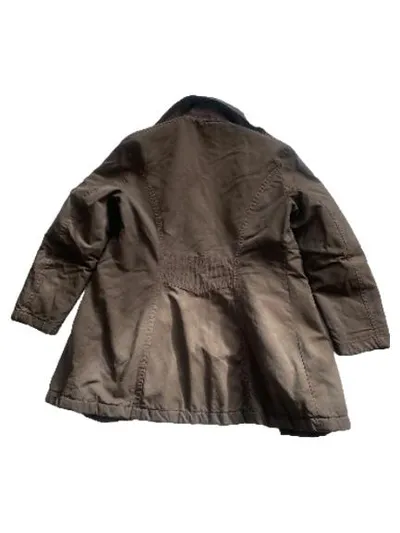 CINQUE Damen Trenchcoat Gr. 40 Braun Baumwolle Mantel Klassisch