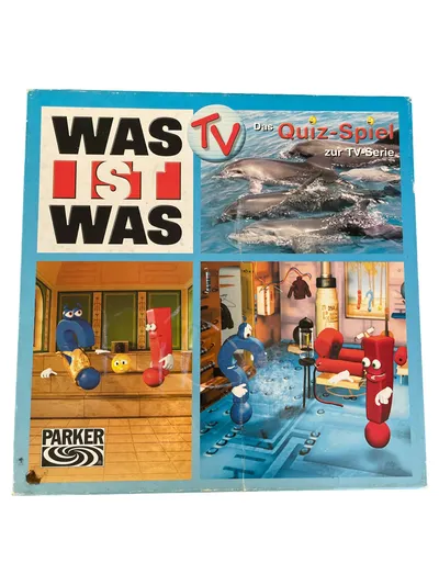 Parker WAS IST WAS TV Quizspiel Kinder Delfin Allgemeinwissen Gesellschaftsspiel