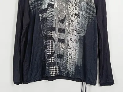 Betty Barclay Damen Langarmshirt Leopardenmuster Gr. 38;M Mehrfarbig