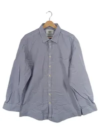 Charles Tyrwhitt Business Hemd Herren XL Blau Weiß Gestreift Baumwolle 1