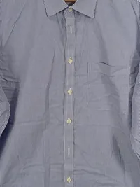 Charles Tyrwhitt Business Hemd Herren XL Blau Weiß Gestreift Baumwolle 4