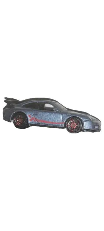 Hot Wheels Porsche 911 GT3 RS Spielzeugauto Grau Metall