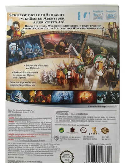 LEGO Herr der Ringe Bauset Mittelerde Fantasy Figuren Set