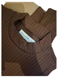 Abercrombie Kids Pullover Mädchen Gr. 146 11-12 Jahre Braun Rippstrick 5