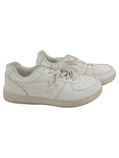 KangaROOS Sneaker low Damen Gr. 39 Weiß Casual Freizeitschuh
