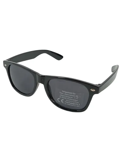 Jägermeister Sonnenbrille Herren Damen Retro Casual Schwarz Wayfarer