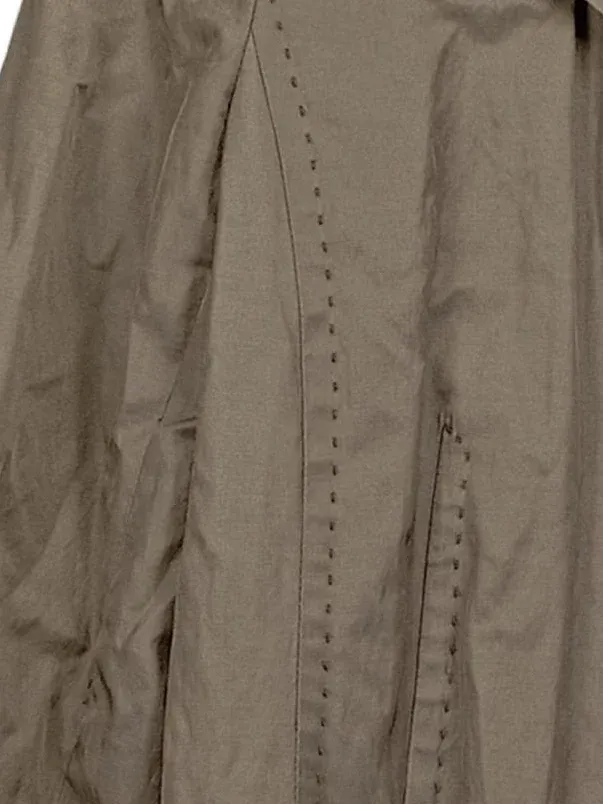Ann Taylor Damen Leichter Mantel Gr. 38/M Beige Casual 2