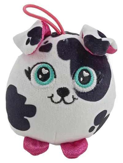 Glam Buddies Baby Kuscheltier Hund Mehrfarbig 8cm Stofftier Plüschtier Welpe