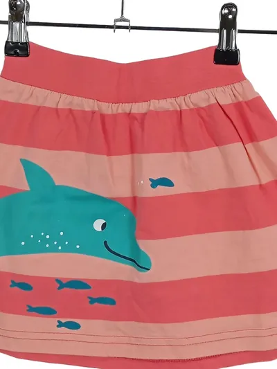 JAKO-O Kinder Minirock Gr. 110 Mehrfarbig Delfin Motiv Casual