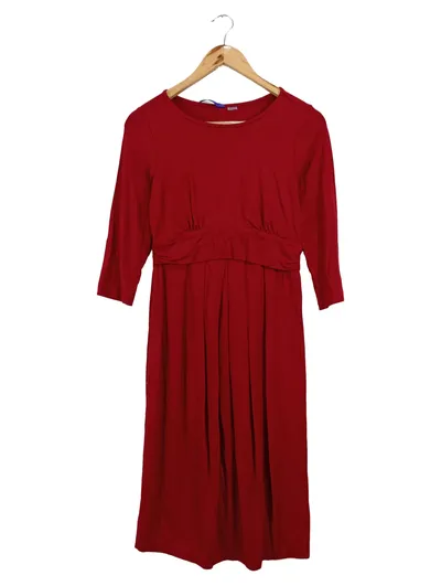 Seraphine Damen Freizeitkleid Gr. 34/XS Rot Casual Viskose