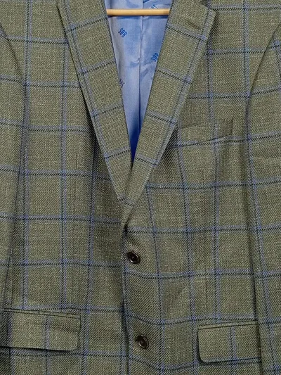 Sør Herren Sakko Jacke Grün Kariert Gr. 50/L Klassisch Business