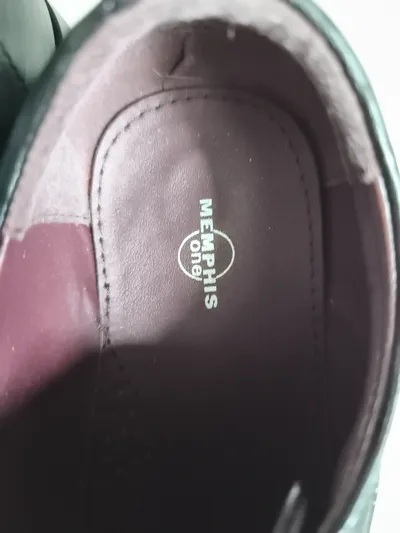 Memphis One Herren Schnürschuhe Business Klassisch Schwarz Gr. 43