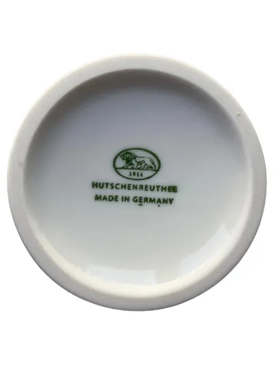 Hutschenreuther Vase Porzellan Kelchform Klassisch Weiß 10.5 cm
