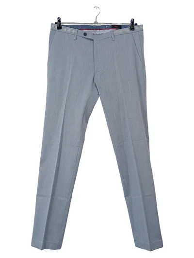Cinque Herren Stoffhose Gr. 54 Blau Modern Baumwolle Business