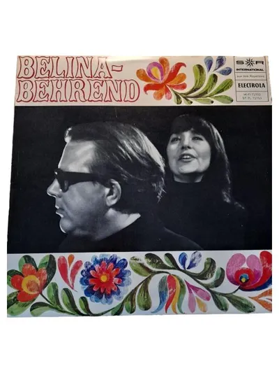 Belina-Behrend LP Vinyl Electrola S*R International Folk Chanson