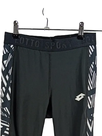 Lotto Damen Leggings Sporthose Trainingshose Schwarz Gr. XXS